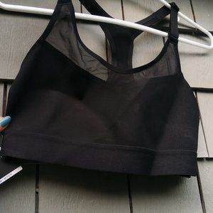 NWT Black Mesh Victoria's Secret Sports Bra
